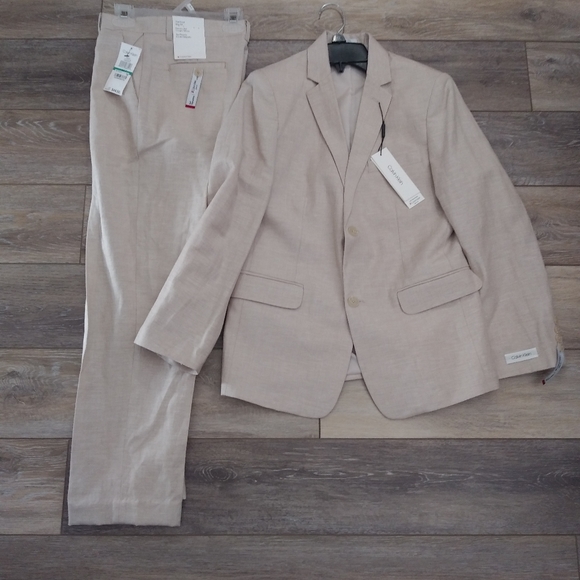 Calvin Klein cream suit size 16 - Picture 8 of 12
